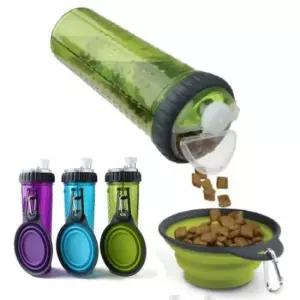 [반려] 색상랜덤 외출 밥그릇 산책 1P 물병 강아지 휴대용