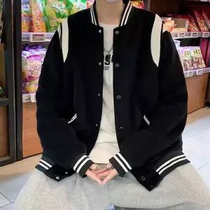 [알티피아]가을 멋쟁이 오버핏 스타디움 데일리 남자 자켓 점퍼 레트로 패딩