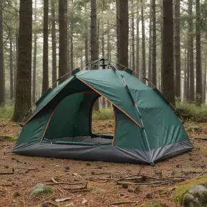 원터치 그린 텐트 2-3인용 아우터