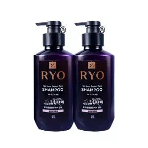 려 자양윤모 9EX 샴푸 중건성두피용 400ml x2개