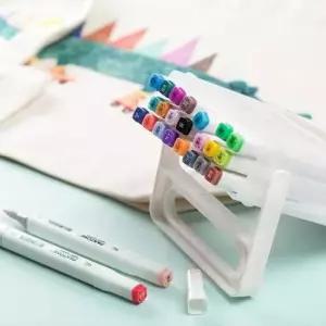 [문구/오피스] 마카 팬톤 1P 24색 패브릭 에코백 마커 티셔츠 듀얼