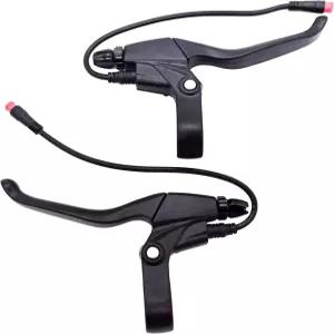 방수 전자 브레이크 레버 전기 자전거 또는 E 스쿠터용 그립 부품(2PIN 커넥터 20cm)을 때 차단됩니다