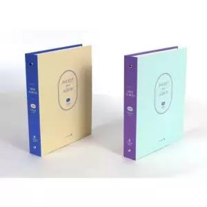 [문구/오피스] X2개 4X6 미니 포토 앨범 2단 포켓 색상랜덤 사진