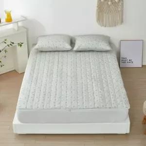 차렵이불 더크린 세미마이크로 온열온수매트커버 S그린그레이