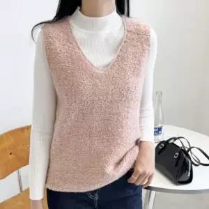 블라우스 이너 셔츠 조끼 뽀글이 코트 니트 여자