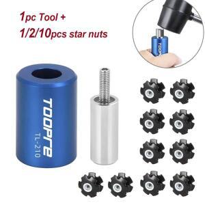 자전거 포크 스타 너트 설치 도구 (1~10개 포함) 헤드셋 플라워 코어 드라이버 (28.6mm 1-18인치 튜브용)
