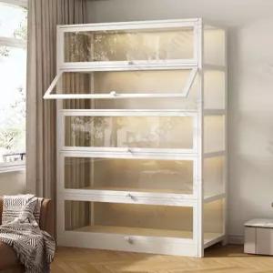 피규어 홍련 대형 진열장 투명 조명 장식장 아크릴 니케