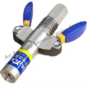 그리스 커플러 헤비 듀티 퀵 릴리스 건 NPTI/8 10000 PSI 2개 프레스 액세서리 푸시 용이