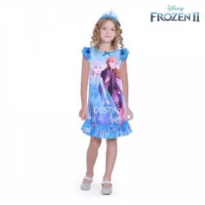 한중 겨울왕국2 엘사 실내복 나시 원피스 (블루) (택1)
