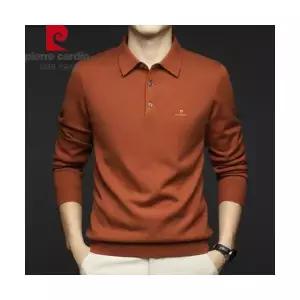 남성 댄디 칼라넥 특집판 뒤꿈치 자수 스웨터 봄가을 숄카라 아빠 스포M3