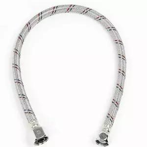 양변기 크롬 호스 교체용 고압 연결 조절대 60cm 변기부속 변기레버