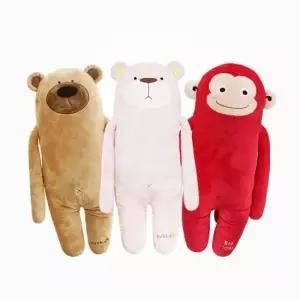 에어매쉬 동물 캐릭터 바디필로우