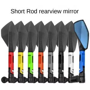 PCX사이드미러 CNC 알루미늄 오토바이 핸들바 후면보기 혼다 야마하 스즈키 스쿠터 KTM 부품 블루 눈부심