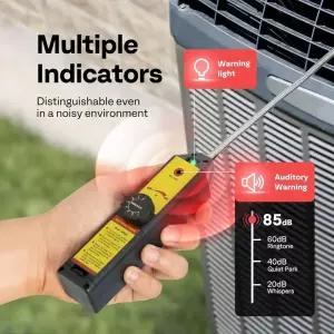 공기질측정기 WJL-6000 프레온 기 할로겐 냉매 가스 HVAC 에어컨 R22 R410A R134A R1234YF CFC HFCs