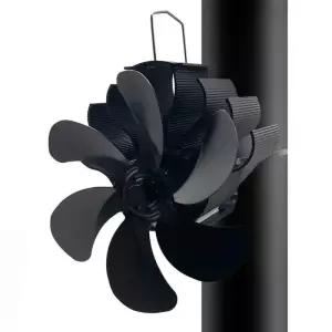 무동력팬 열 구동 팬 굴뚝 파이프 벽난로 전기 나무 가스장작펠릿 스토브용 무소음 에코팬