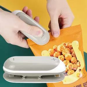 휴대용 미니 컷팅 실링기 봉지 밀봉 접착기 실링 기계 과자집게 포장 식품용 비닐