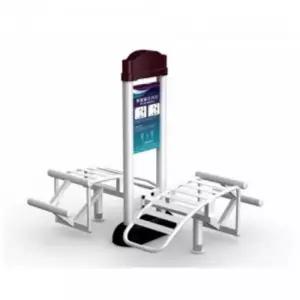 나은상점 헬스기구 공원 야외 운동기구 윗몸일으키기 웨이트