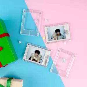 WL 포토카드 투명 프레임 미니 자석액자