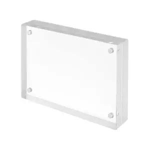 [RIZPICK]투명 아크릴 자석 액자 13x9cm 포토 여행 웨딩 사진