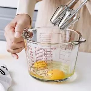 [RIZPICK]유리 계량컵 1L 유리눈금컵 유리비커