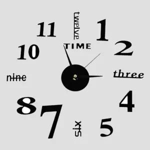 [RIZPICK]북유럽 인테리어 침실 벽시계 무소음 DIY 소품 만들기