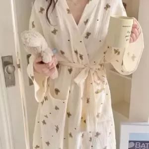 샤워가운 여성용 목욕 샤워 원피스형 랩 가운 로브