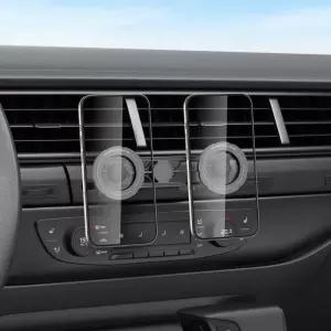 CD슬롯거치대 차량용 듀얼 폰 CD 슬롯 자석 홀더 360도 회전 ° 아이폰 삼성용 회전식 거치대 걸이 걸게 견