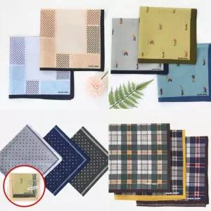 고급 남자 손수건 면손수건 단체 선물 답례품