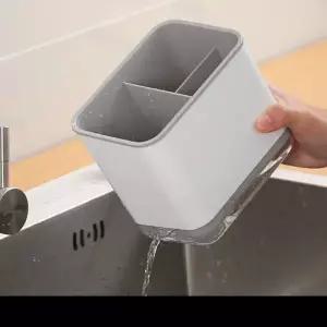 주방용 플라스틱 수저 물빠짐 홀더