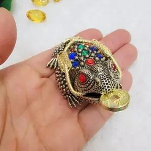 [RIZPICK]삼족두꺼비 재물운 황동 돈들어오는 풍수소품