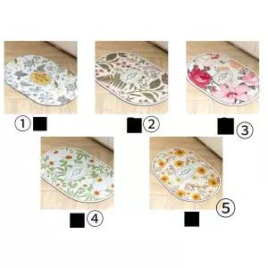 보태니컬 타원 규조토 욕실매트 38 58 5종