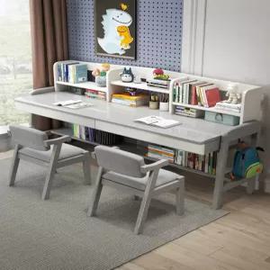 2인용 책상 쌍둥이 더블 부부용 학원 커플 사무용 긴형 남매 서재 일자형