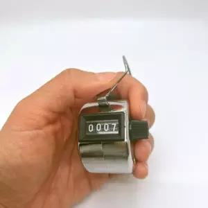 체크 인원 핸디 카운터기 수동 아날로그방식