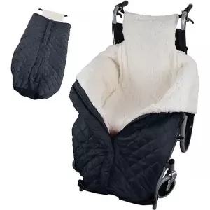 겨울 보온 담요 방풍커버 휠체어용 무릎 따뜻한 외출용 실버용품 WFLBFSU