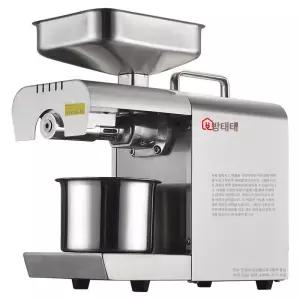 전동 착유기 업소용 채유기 오일프레스 기름짜는기계 냉압착 콩 깨 해바라기씨 스테인리스