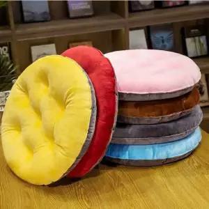 푹신한 원형 방석 카페 의자 소파 쿠션 바닥 사무실 식탁 학교 독서실 좌식 메모리폼 사계절