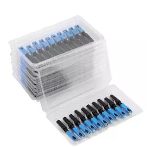 100개의 내장형 SC 광섬유 고속 커넥터가 있는 유컴 케이블