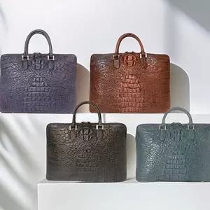 잘모이 서류가방 혼백 악어가죽 혼성서류가방