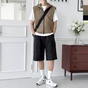 남성캐주얼니트 브이넥니트 남성니트 남자니트 후드 바람막이 SF1020M