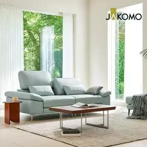 [신세계라이브쇼핑][자코모][장기무이자][스툴증정] 데니아 하이 3인 기능성 천연면피 소가죽 소파+스툴...