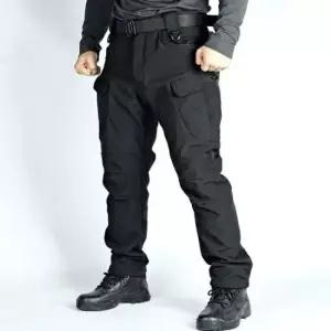 남자겨울작업바지 남자 겨울 기모 카고 포켓 워크바지 아웃도어 팬츠