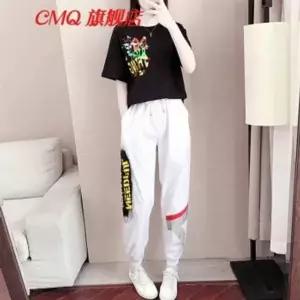 [오너클랜]홍콩 세트 반팔 트레이닝 패키지 CMQ 여여름 여성트레