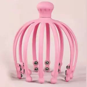 머리 지압 롤러 두피 롤러 마사지기 안마기 360도회전 두피마사지롤러