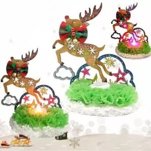 [RIZPICK]쏘잇 루돌프 LED촛대 10인용 만들기