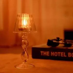 [RIZPICK]엔틱 빈티지 홈카페소품 촛대 크리스탈 티라이트컵 글