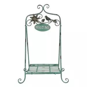 엔틱 화분 받침 다이 스탠드 입구 선반 정원 장식 철제 빈티지