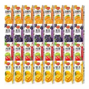 델몬트 드링크4종(사과 망고 포도 오렌지)x8 총32팩 혼합