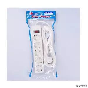 접지 멀티탭 오성 콘센트 5구5호 T2 어댑터 플러그