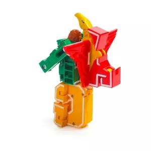 공룡 알파벳 변신로봇 어린이 조립완구