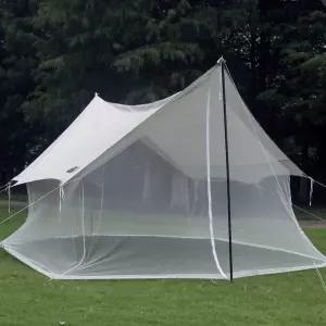 BIEL 헥사타프모기장 타프 캐노피 모기장 그늘막 텐트 제외